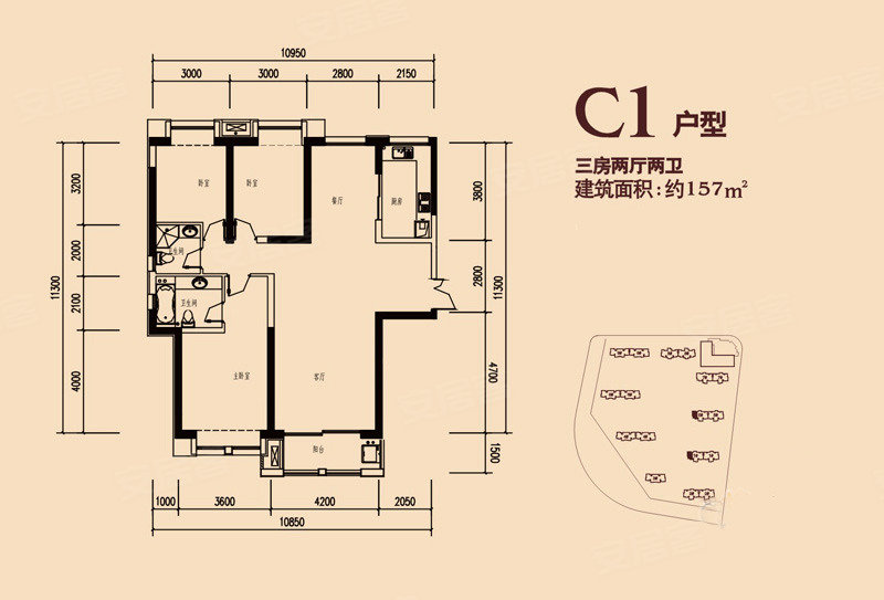 海马公园b2地块户型图片