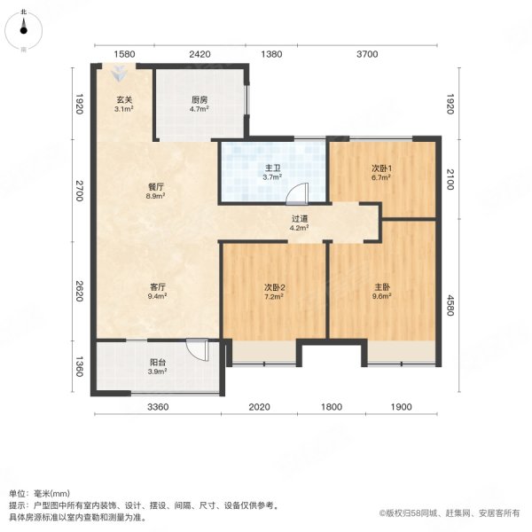 碧桂园朗悦湾户型图图片