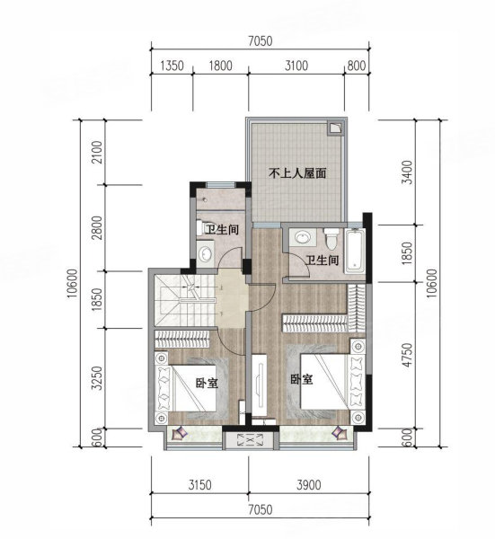 城投锦溪城(新房)3室2厅3卫127㎡南192万