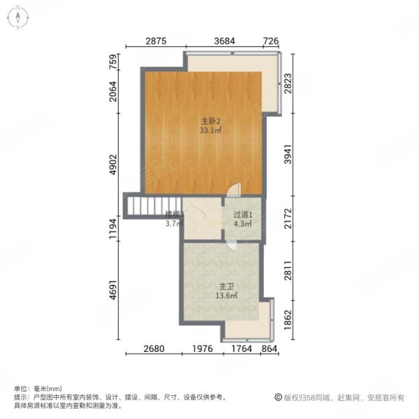 碧玉花园(别墅)5室2厅4卫285㎡南北140万