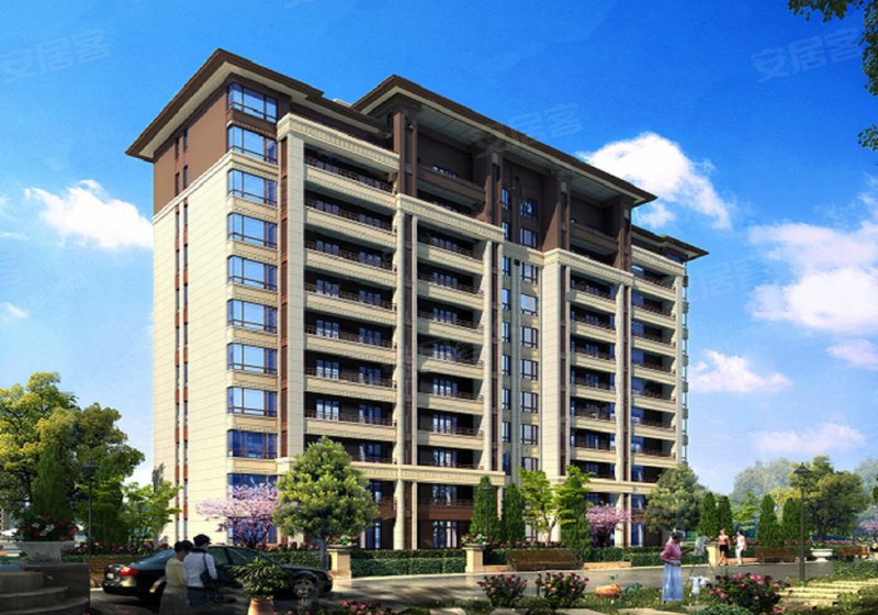 麒麟华府电梯洋房改善社区双阳卧售楼部团购太行路上