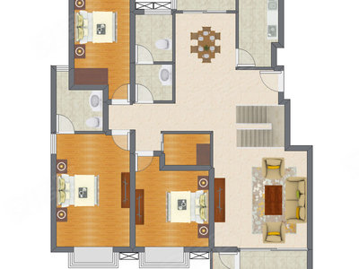 5室3厅 189.51平米