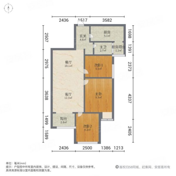 汝州金桂园户型图图片