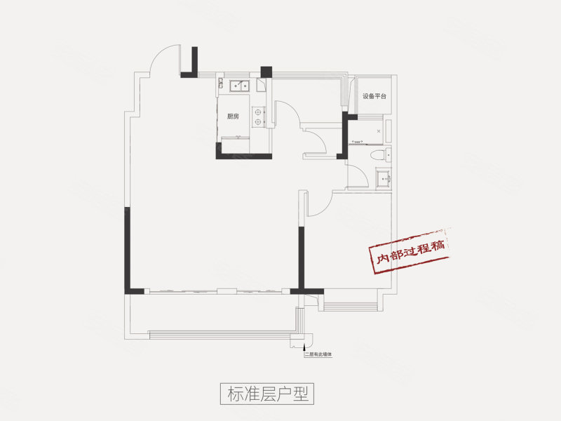 乐富强双湖湾1室2厅100㎡174万二手房图片