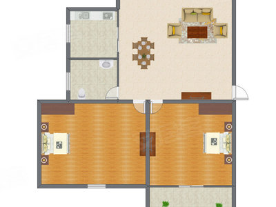 4室2厅 148.30平米