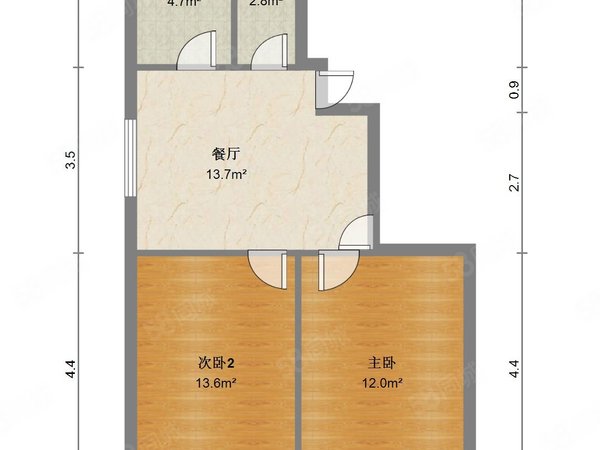 無錫濱湖榮巷桃園新村(西區)桃園新村2室1廳1衛 73平 臨小桃源地鐵口