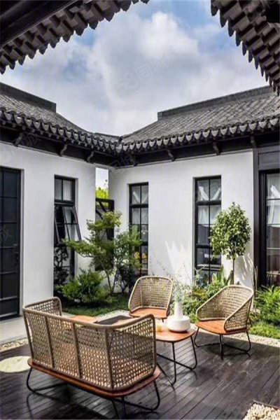 【10图】独立门户,中式徽派江南风格,江南印象独栋别墅,送大院子,江南