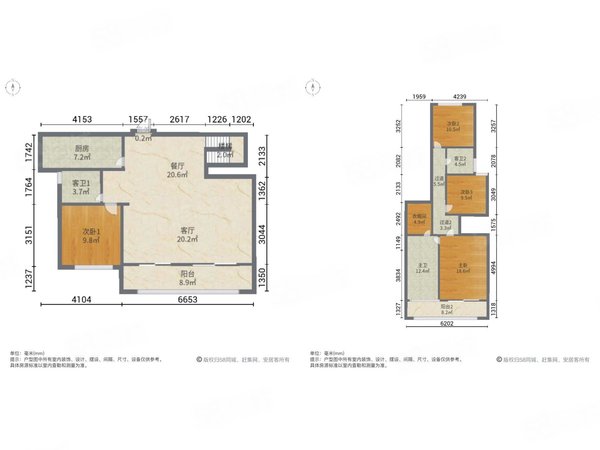 【多图】蓝光水岸公园,官南大道租房,蓝光水岸公园 4室2厅3卫 电梯房