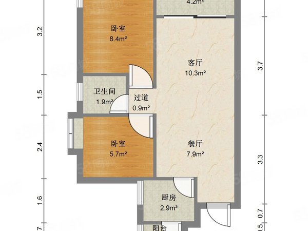 庆云东城名苑户型图图片