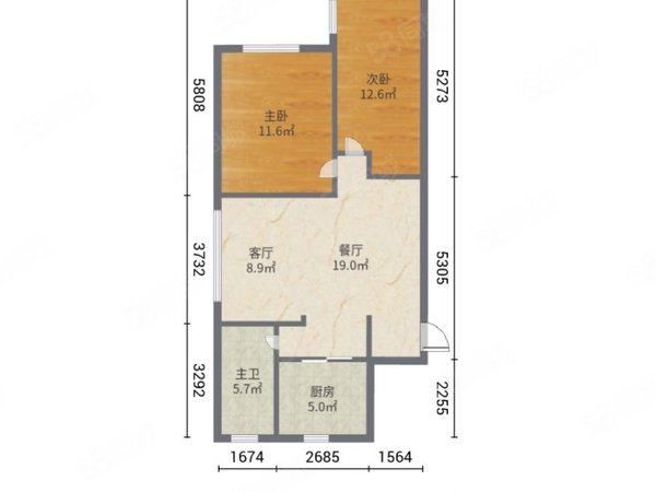 【多图】永德宝邸南区,吴泾租房,地铁出口 电铁高层 精装两房 视野没