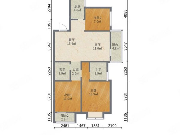 鄭州管城管南片綠都瀾灣樾園綠都瀾灣樾園 3室2廳2衛 1600.