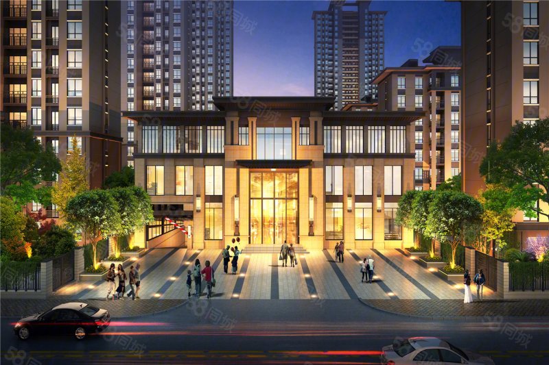 海盛·湖滨豪庭3室2厅2卫106.82㎡南56万