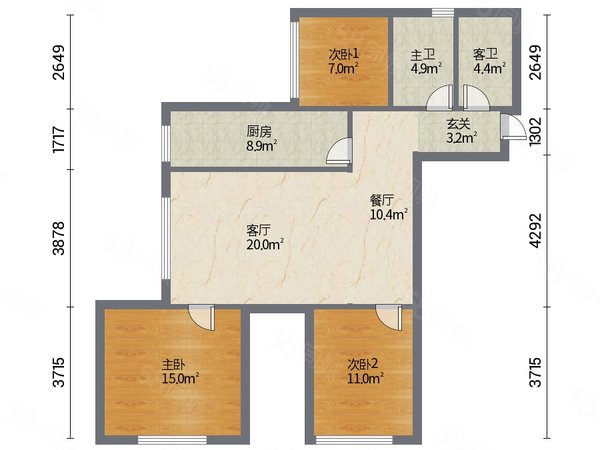 【多图】润城八区,前卫营租房,近万达双塔南亚 近爱琴海 精装家具家电