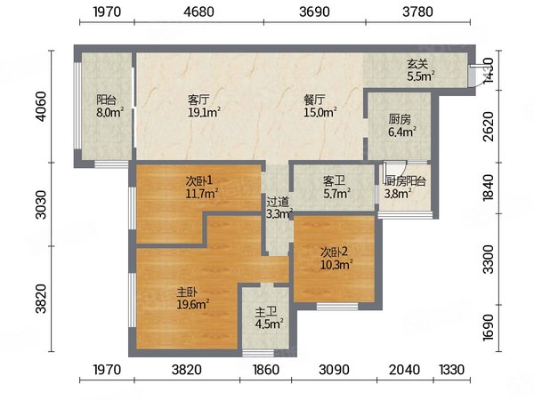 昆明西山前卫营润城5区拎包入住 近万达 爱琴海 环