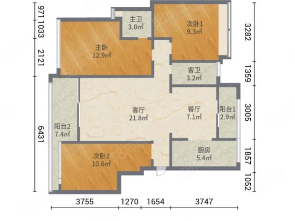 珠海高新区金鼎翠湖香山别苑翠湖香山别苑 3室2厅2卫 4600.