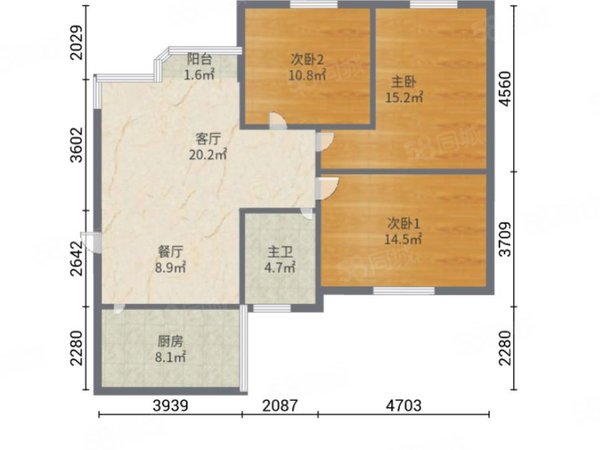 珠海香洲前山公交花園泰嘉市場對面公交花園精裝三房兩廳 看房提前約