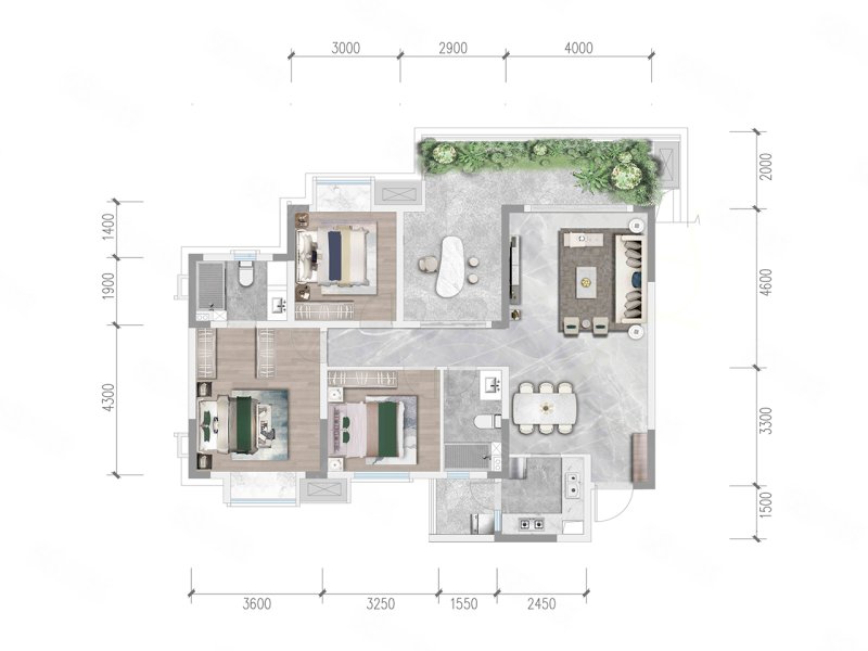 绛溪里3室2厅125㎡105万二手房图片