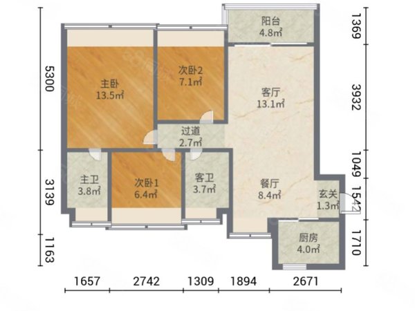 【多圖】奧園天悅灣(一期),三灶租房,奧園天悅灣(一期) 3室2廳2衛