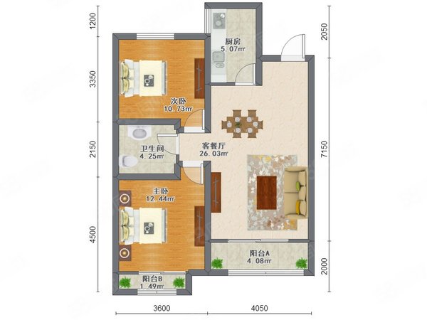 【多圖】金地國際花園,渾南中路租房,at朗日街地鐵口 精裝南北兩室