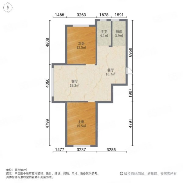 百合湾户型图图片