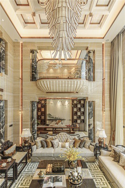 【10图】天颐华府 豪装现楼别墅,市中心 带装修的纯别墅!