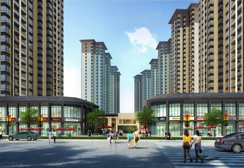 全盛天悦城(新房)3室2厅2卫113㎡南104万