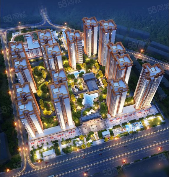 悦恒·天润城4室2厅102㎡85万二手房图片