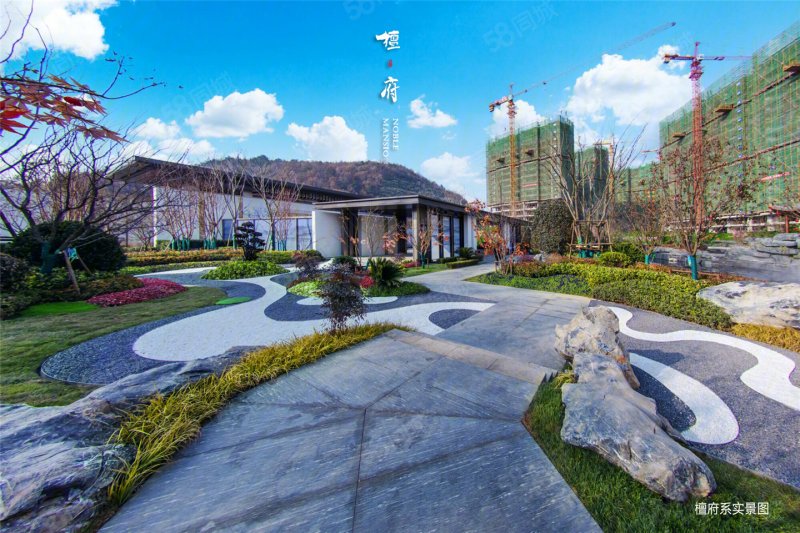 周祖广场旁边新中式园林景观社区15w起安家檀府享受人生