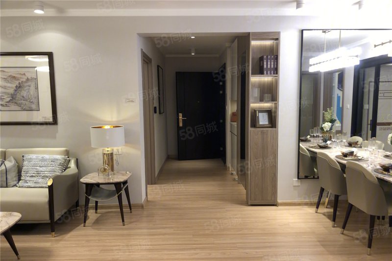 【10图】3室2厅2卫 136m 朝南北 约75万,碧桂园学府世家(新房)-汉中58