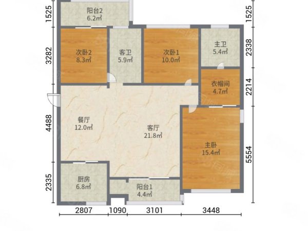 泉州中骏柏景湾户型图图片