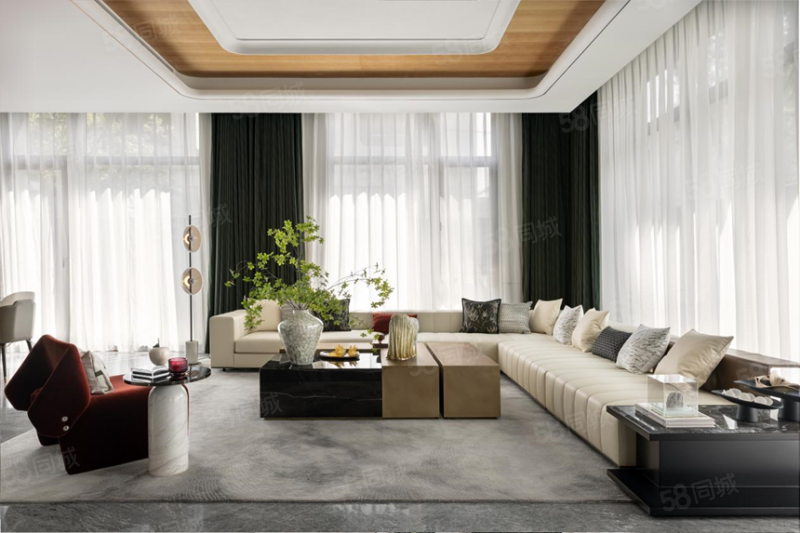 長(zhǎng)安府(新房)4室2廳4衛(wèi)418㎡南北3256萬