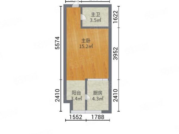 西二环 天朗蔚蓝青城 一室 家具家电 齐全 出租,大兴新区租房-西安58