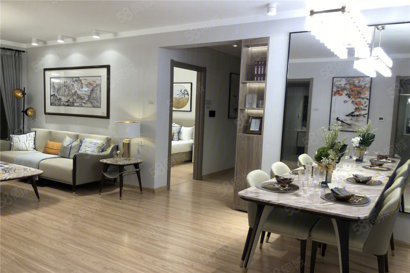 【10图】3室2厅2卫 136m 朝南北 约75万,碧桂园学府世家(新房)-汉中58