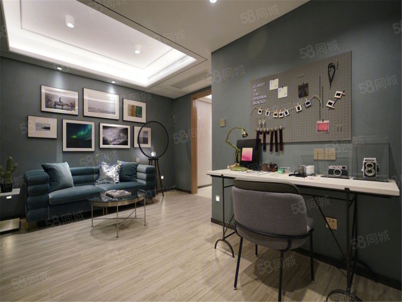 綠城西府海棠3室2廳1衛(wèi)90㎡南北468萬