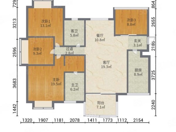 珠海横琴横琴口岸华融琴海湾横琴口岸 140平米 4房2厅 全新配齐 租