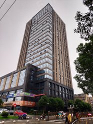 【12图】(房东直租边套采光)汇华大厦160平双隔间加储间业态不限,宁波