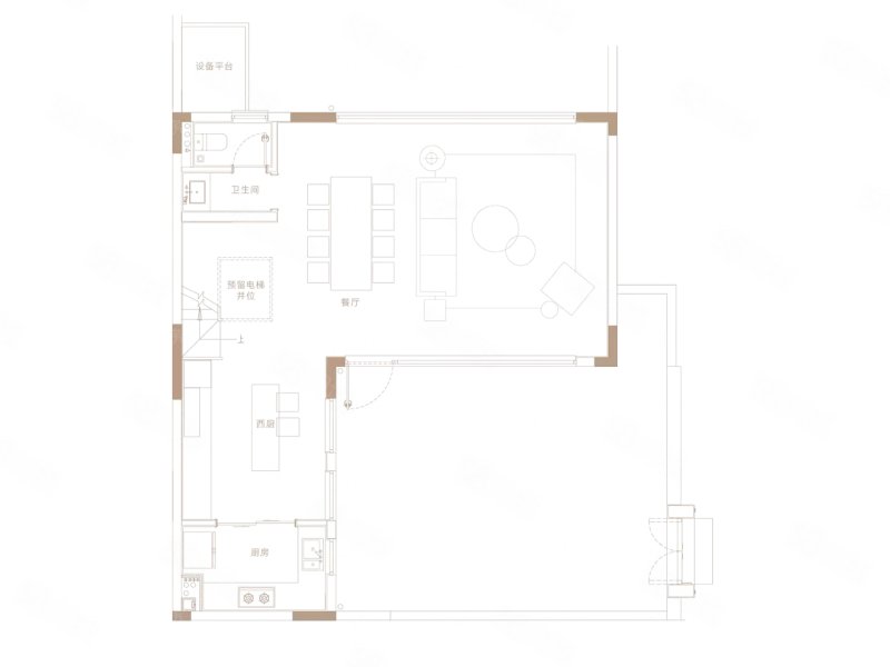 月波塘颂府7室2厅196㎡555万二手房图片