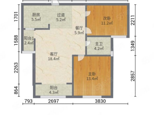 【多图】清华大溪地9号院,荥阳城区租房,中原西路 地铁口 家具家电