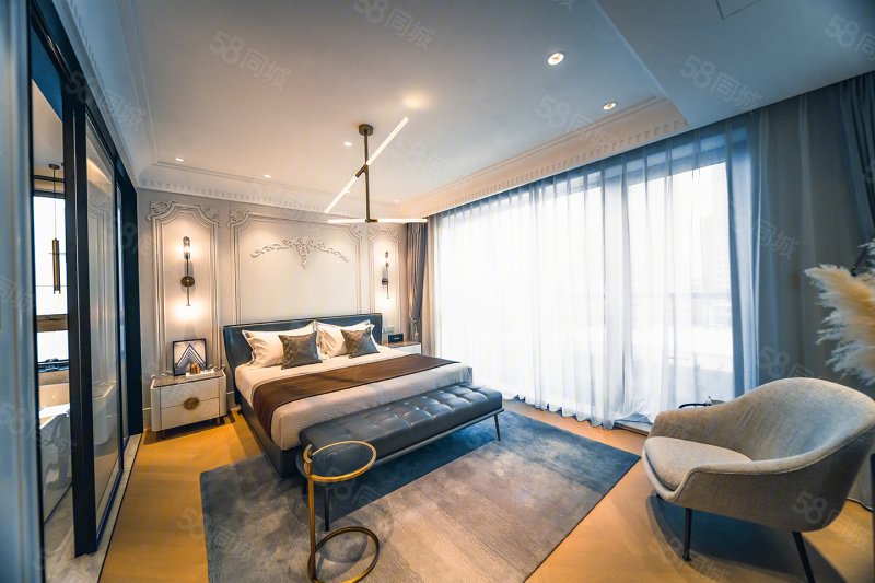 高端改善,大平层跟叠拼社区