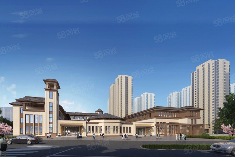 9600起 河小 十三中 五证齐全,周边配套齐全,亢龙上善颐园-保定58同城