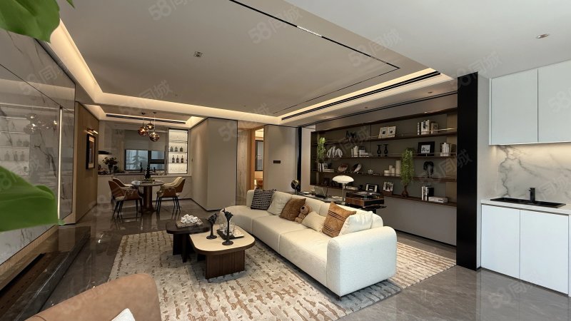 财信国企开发！总高18层无连廊！三叶草户型！实验 文轩中学