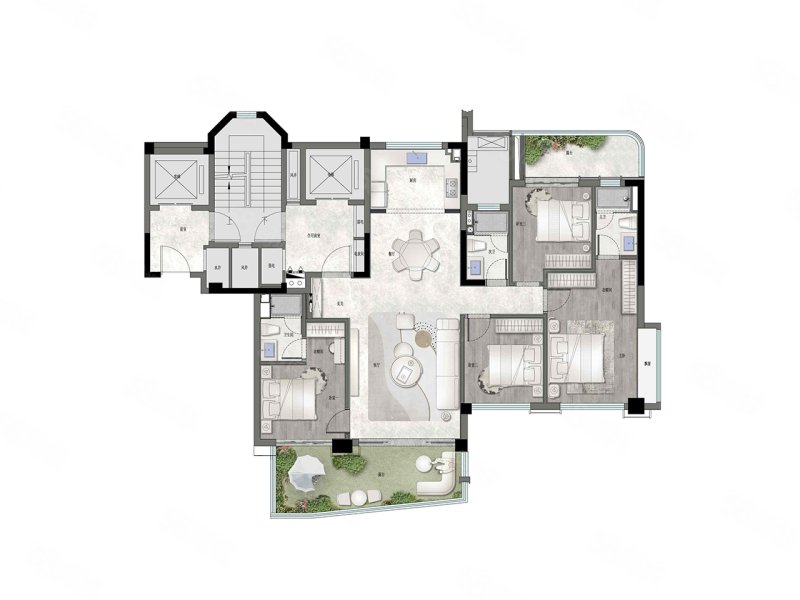 宁波瑞云4室2厅139㎡443万二手房图片