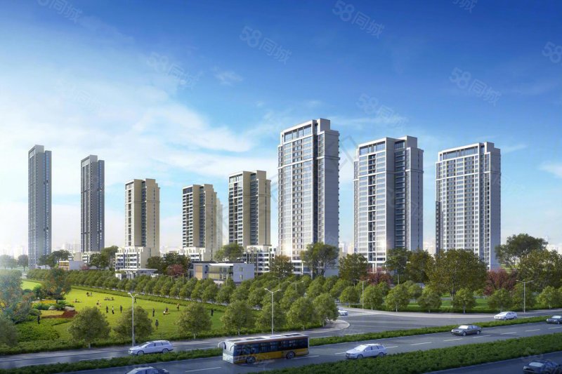 绿地48中旁国投襄阳府110平3室2厅2位地段繁华交通便利