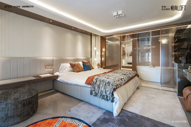 绿城桂语朝阳·悦尚LOFT3室2厅96㎡140万二手房图片