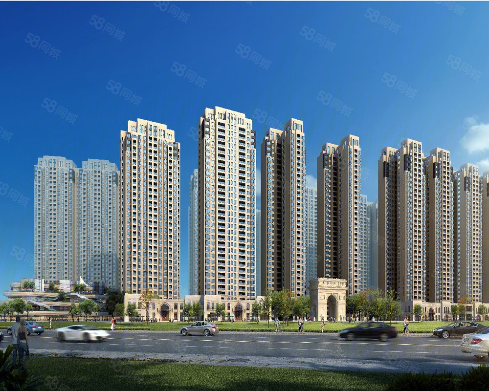 万昌东方巴黎湖岸新房