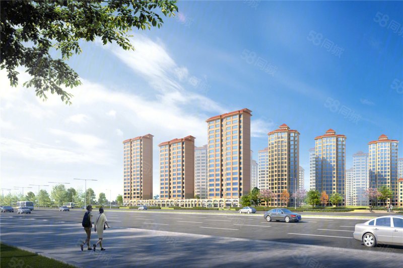 美林学府旁六中四期新房咨询看新户型通透户型