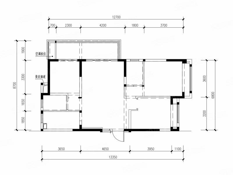 金地正源荟3室2厅110㎡181万二手房图片