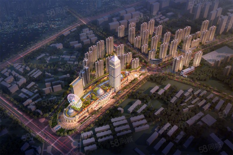 湘潭环球港城市综合体4室2厅2卫127.21㎡南83万