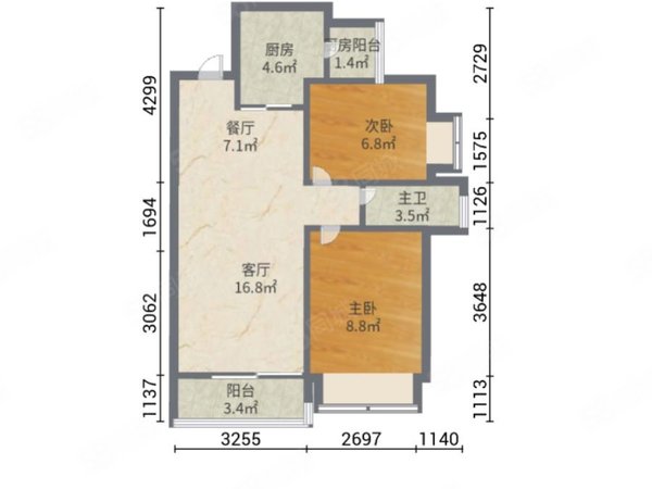 【多图】平湖佳兆业广场,平湖租房,平湖佳兆业广场 2室1厅1卫 4000.