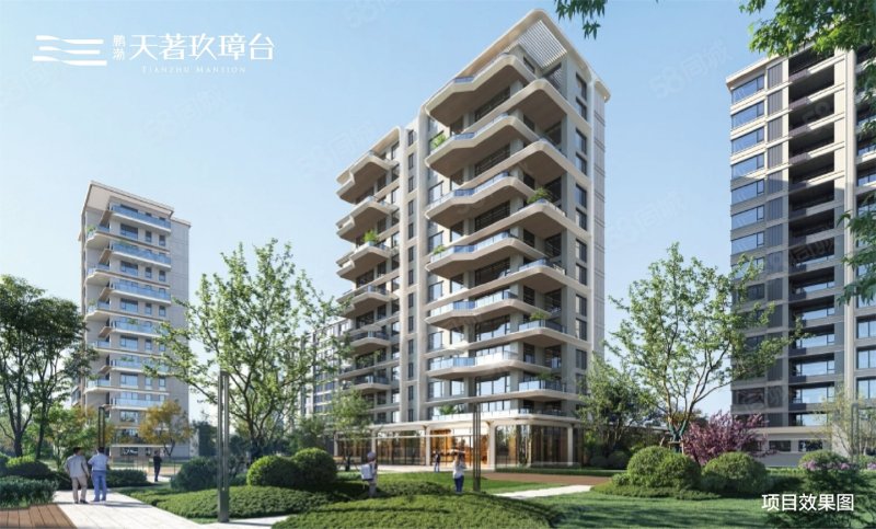 鹏渤天著玖璋台3室2厅110㎡73万二手房图片